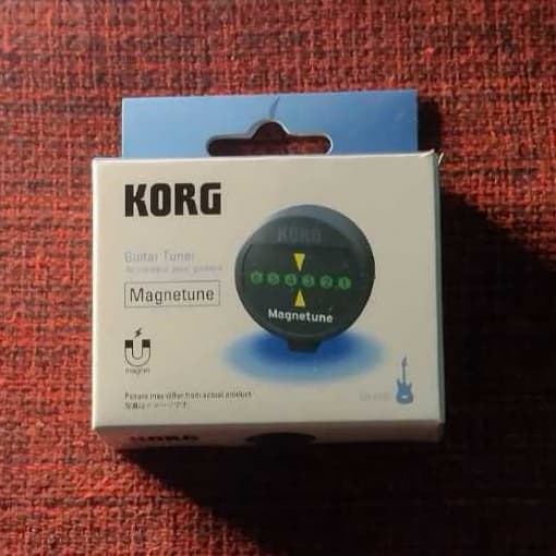 Afinador Digital Magnético Korg Magnetune MG-1 para Violão e Guitarra