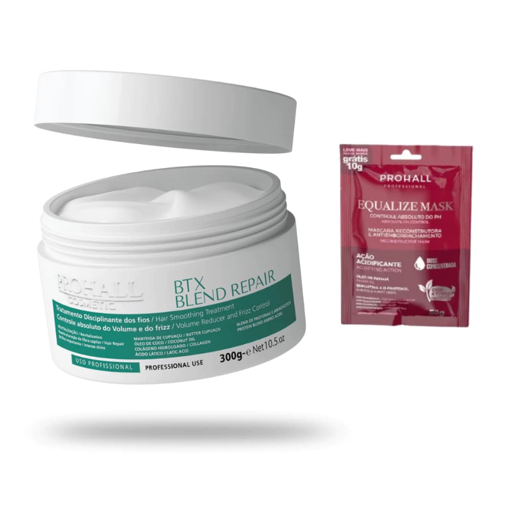 BTX Blend Repair 300g Prohall Sem Formol + Sache 15g