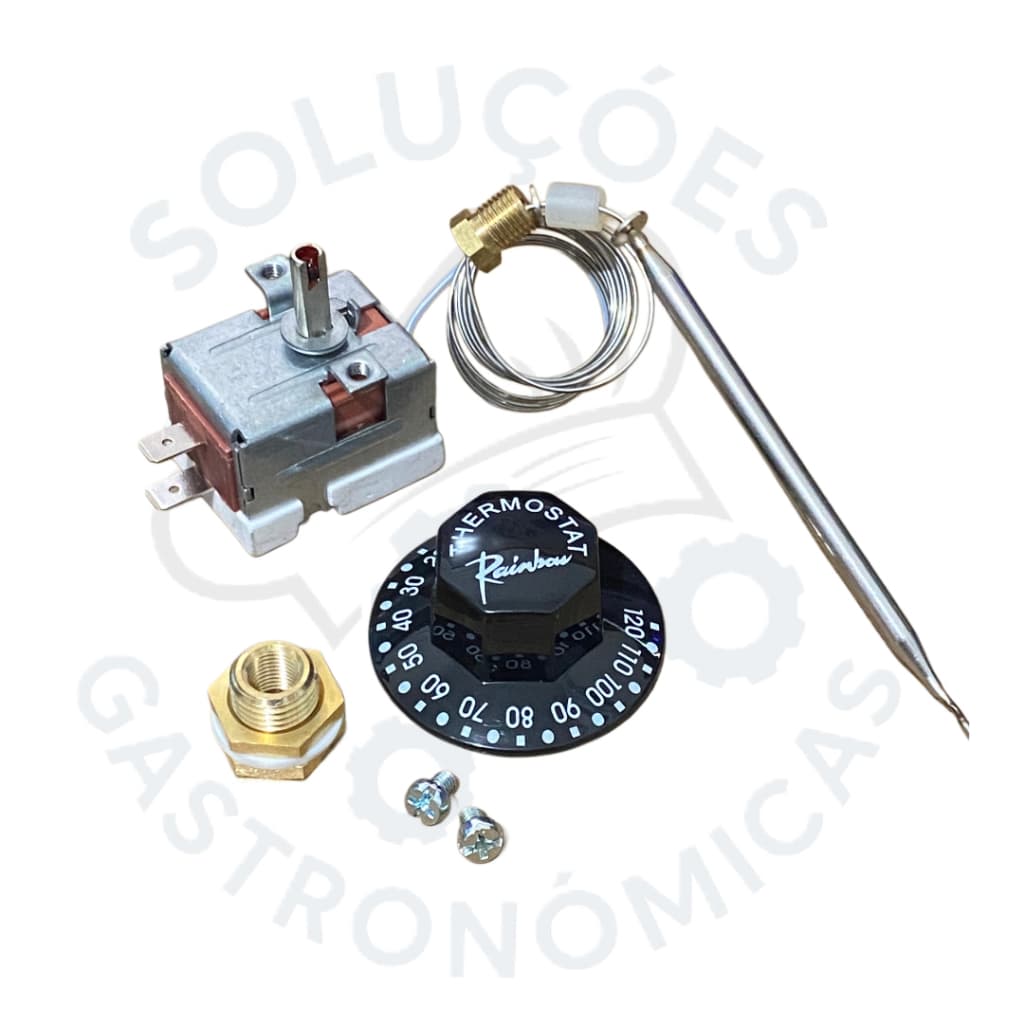 Termostato Capilar Rainbow RST-120SC/HC 30A Rosca M14 – 30°C a 120°C para Buffet