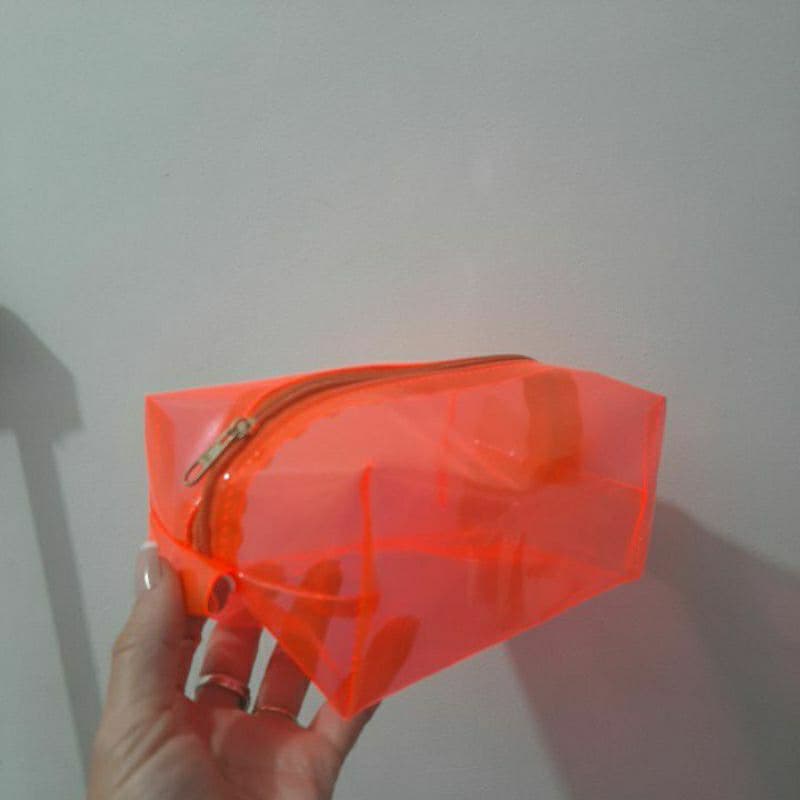 Kit necessaire box G 12  unidades,necessaire neon,kit, maquiagem
