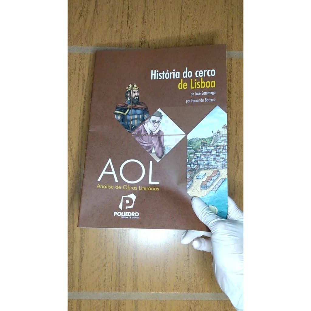História do cerco de Lisboa, José Saramago (AOL Poliedro)