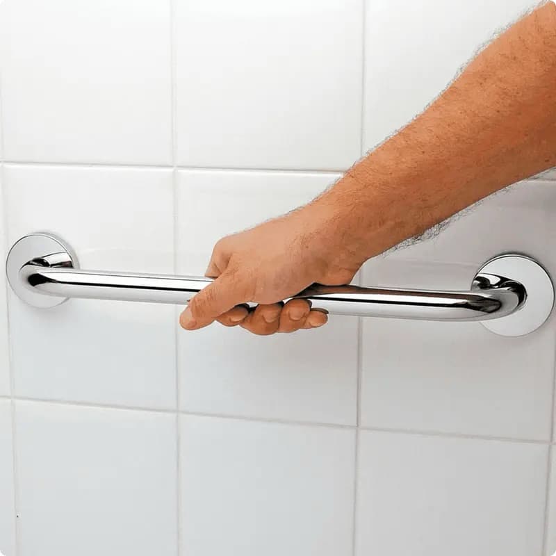 BARRA APOIO METROX 60CM METAL CROMADO 3160