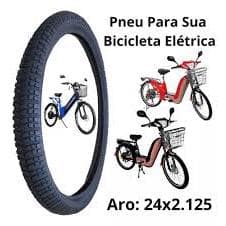 Pneu Para Bicicleta Elétrica Sousa Levorin Atacama 350w 24x2.125
