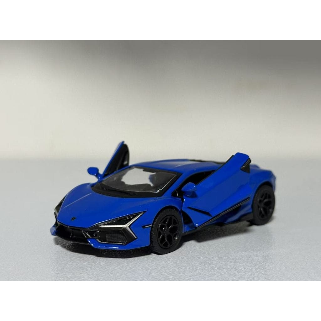Miniatura Carrinho de Coleção Lamborghini Revuelto Carrinho Metal Fricção Escala 1/38