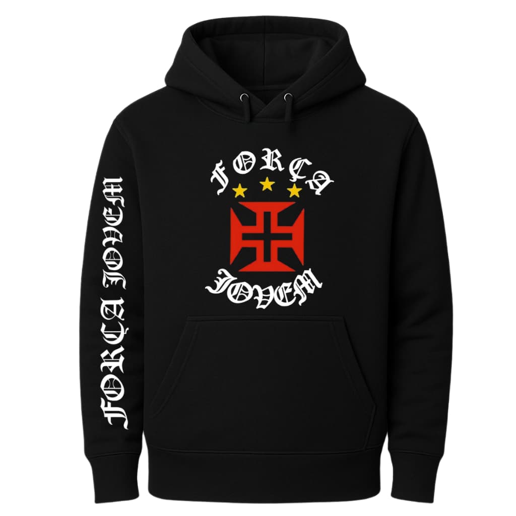 Blusa Moletom Força Jovem Vasco 1970 Gigante Da Colina Vasco da Gama Vascão Trem bala da Colina