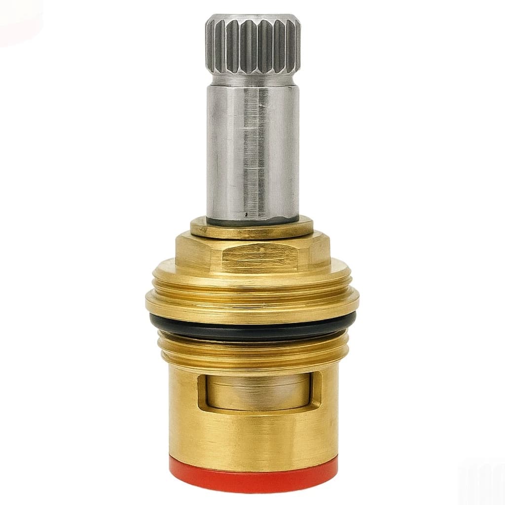 Reparo Cartucho M18 1/4 Volta Direito 16 Estrias Cor Dourado Metal