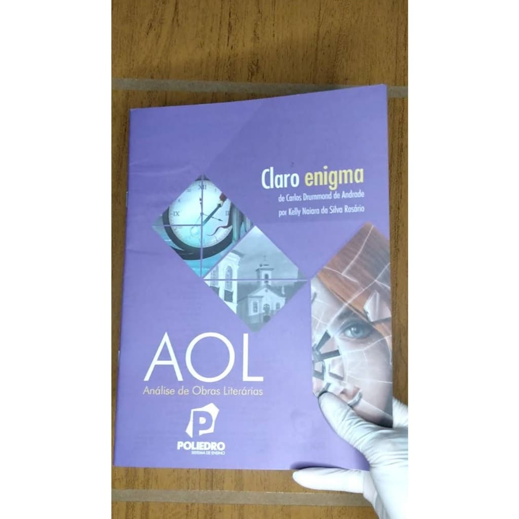 Claro enigma, Carlos Drummond de Andrade (AOL Poliedro)