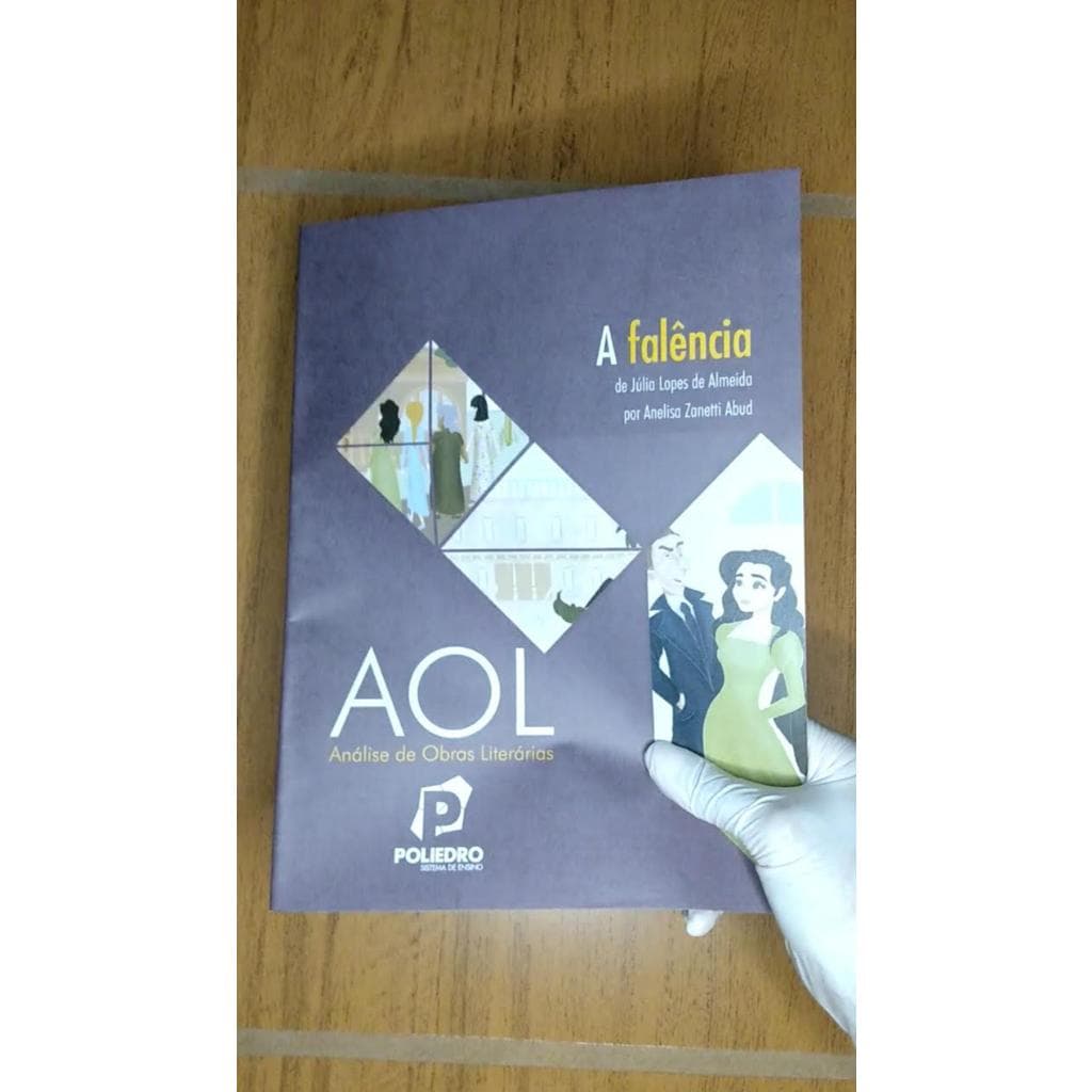 A falência, Júlia Lopes de Almeida (AOL Poliedro)