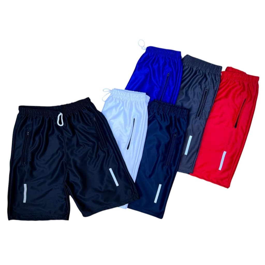 Kit 6 Bermudas Básicas Ultra Leve e Confortável - Modelo Adulto - Pronta Entrega