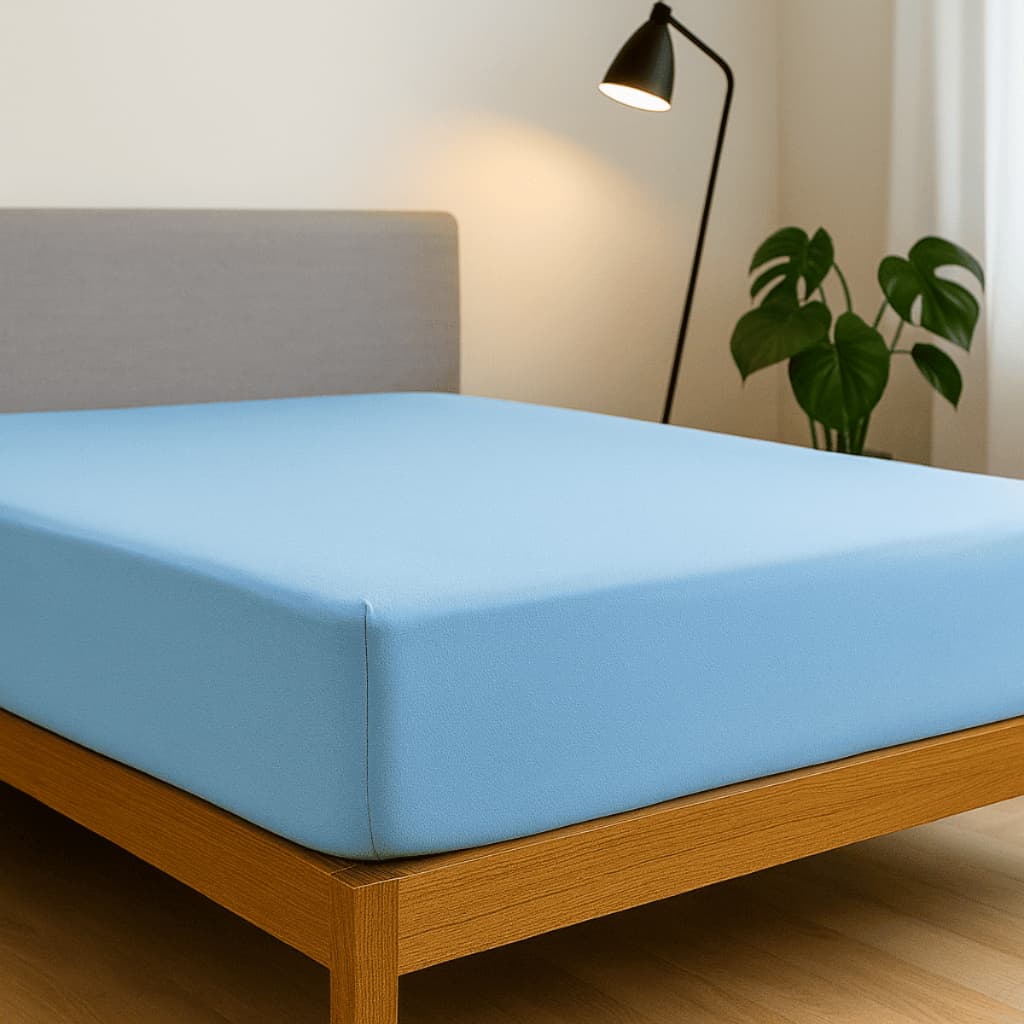 Lençol Avulso Casal Padrão 100% Hipercal 400 Fios Com Elástico Cama Box