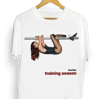 Camisa Premium Dua Lipa Training Season Blusa Unissex Camiseta 100% Algodão