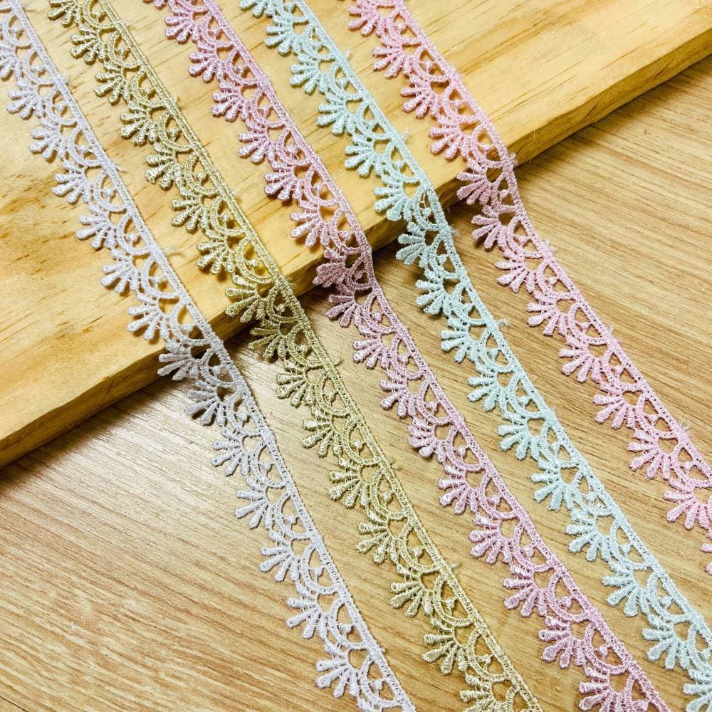 Renda Guipir GP33 Fita de 1,5cm Artesanato Costura Patchwork