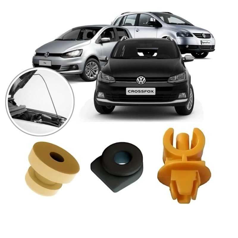 Kit Sustentacao Grampo Presilha Bucha Trava Vareta Capo Fox Spacefox CrossFox