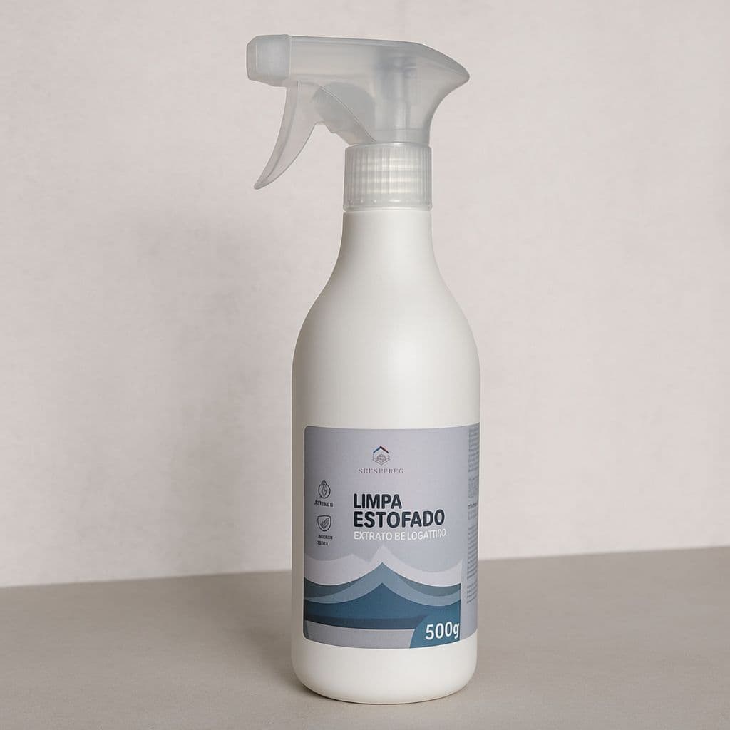 Limpador De Estofado Tecidos Remove Manchas E Sujeiras Acumuladas Spray 500ML