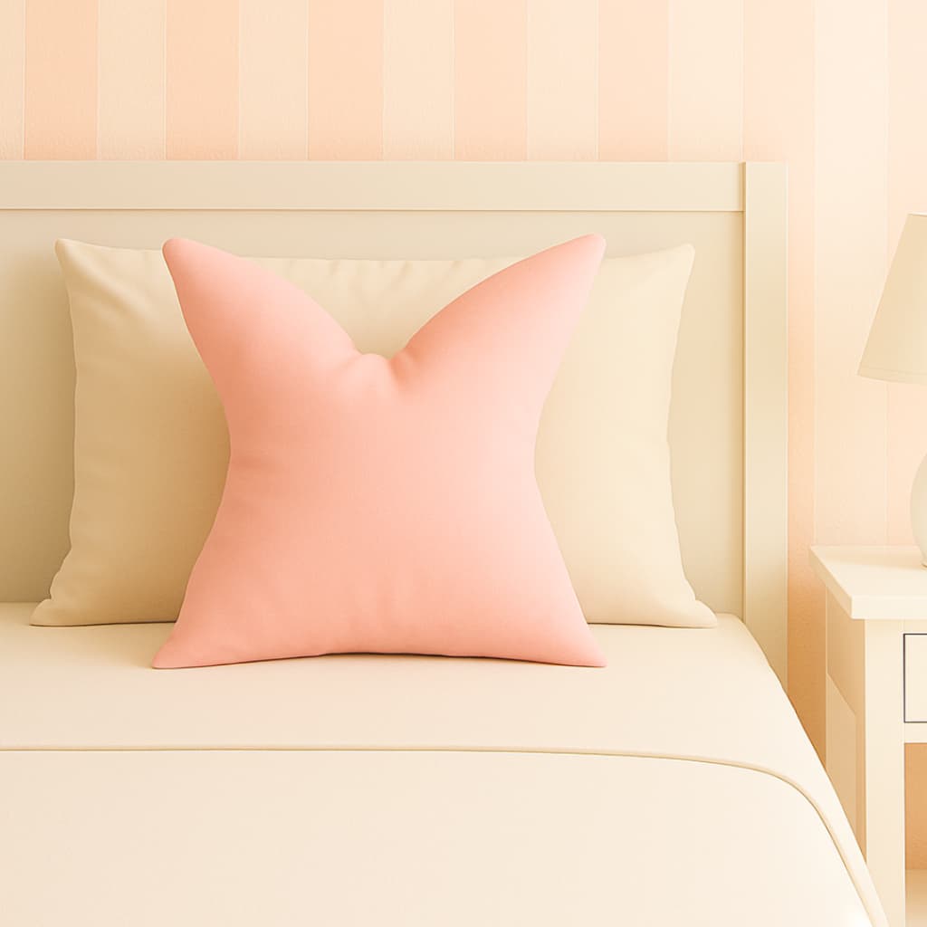 Almofada Infantil Decorativa Sereia Travesseiro Fofo 75x60 Cama Infantil Presente Menina Criança