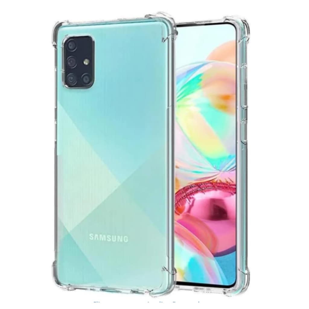 Kit Capinha TPU Transparente Samsung A71