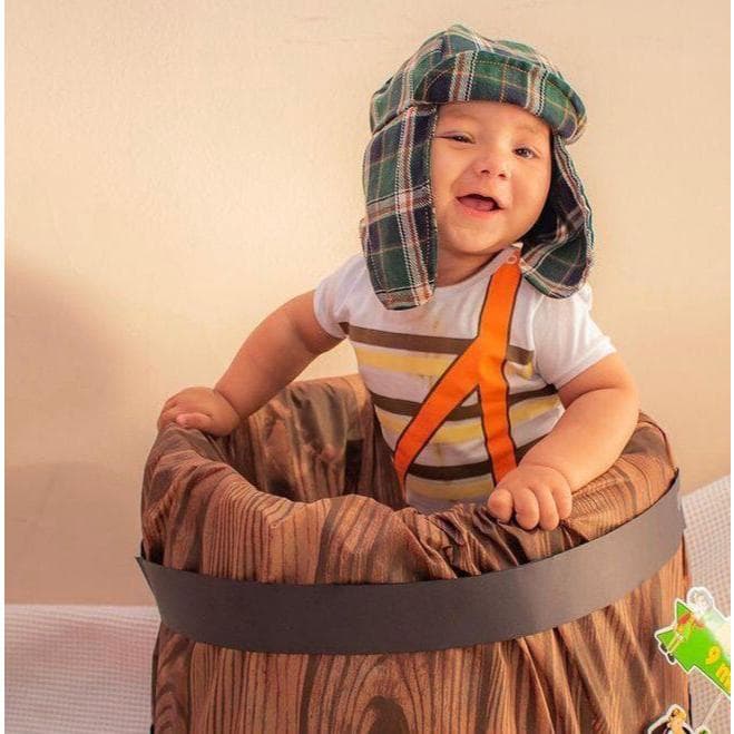 Roupa De Bebê Body Temático Personagens Mesversario Fantasia