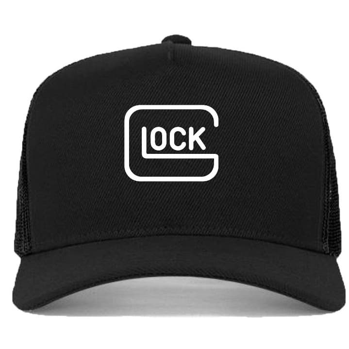 Boné Snapback Trucker Aba Curva Estampado GLOCK  Promoção