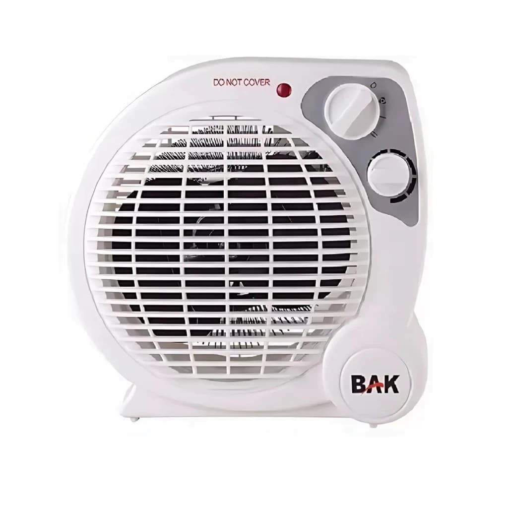 Aquecedor Elétrico Domestico Portátil 4 Estágios TERMOVENTILADOR 1500W Bak 110v