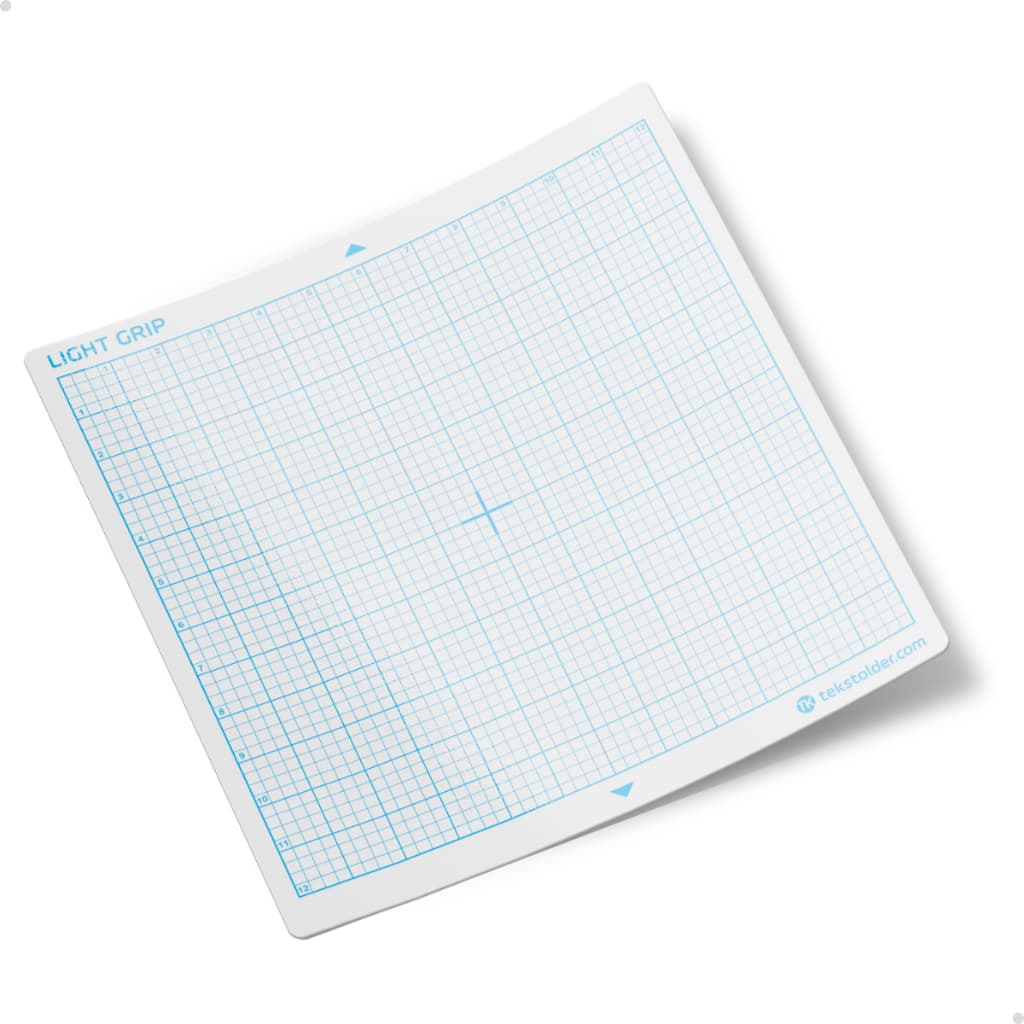 1 Base Corte 30x30 Tekstolder Para Silhouette Cameo Com Cola De Leve Aderência Light Grip
