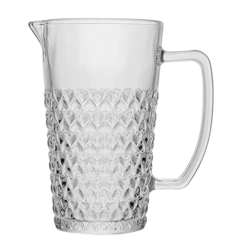 Jarras De Vidro Lyor- Jarra de Coração ou Diamante - Jarra Para Suco 750ml