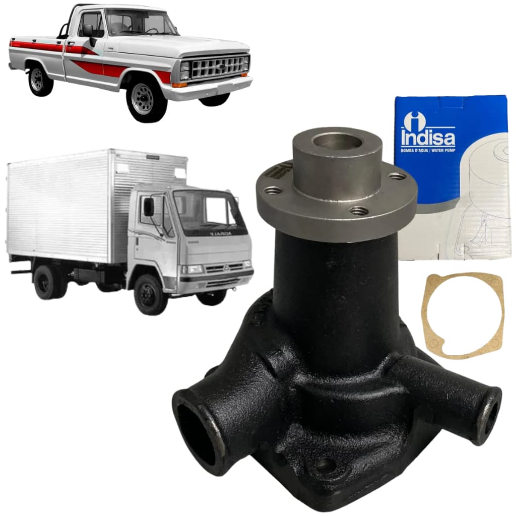 Bomba D'Água Indisa Motores MWM D226 D229 4CC 6CC Caminhões Agrale Ford Cargo Volkswagem Tratores