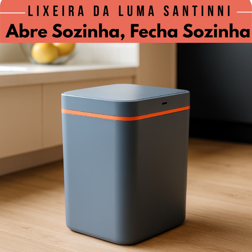 Lixeira Automática Com Sensor de Movimento