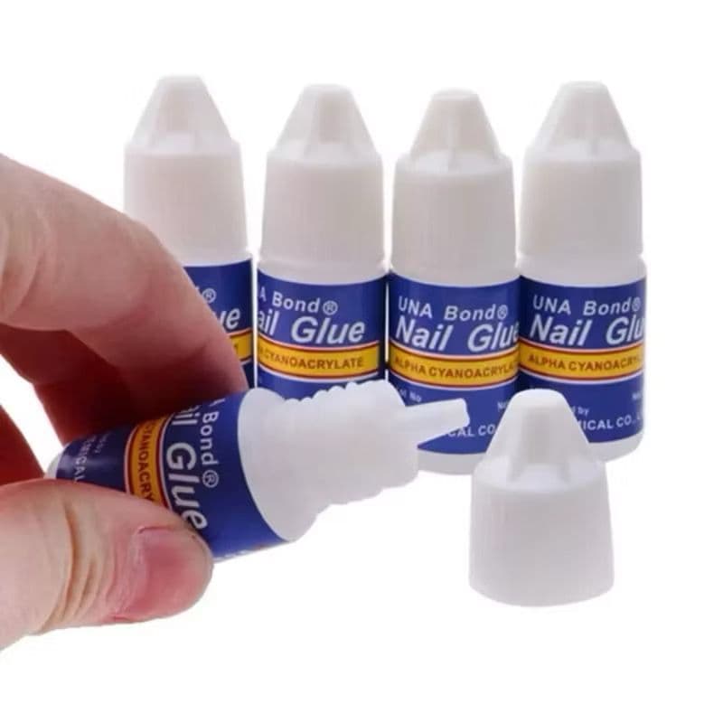Cola de Unha Postiças, Tips, Gel, Fibra E Porcelana Nail Glue