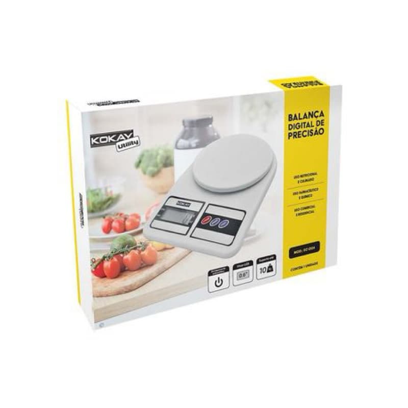 BALANÇA DIGITAL DE PRECISÃO 056-0004 KOKAY ATÉ 10 KG