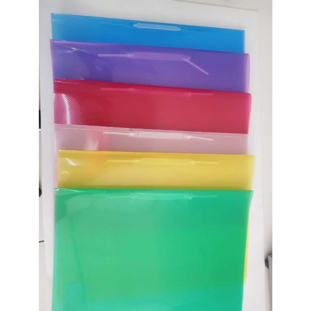 Pasta Com Grampo Trilho Plástico
