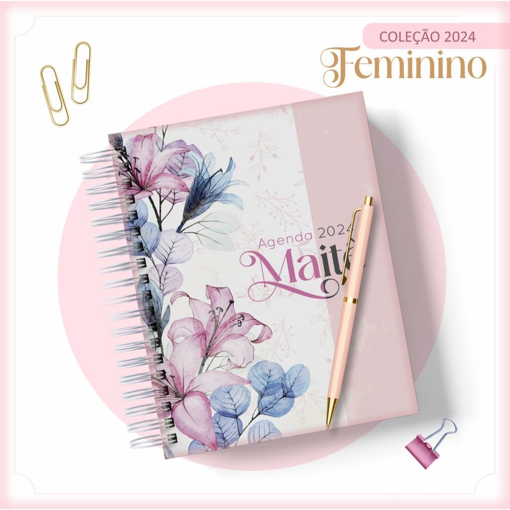 Agenda Personalizada - Agenda Permanente- Sua Logo - Sua Cara - Sua Marca