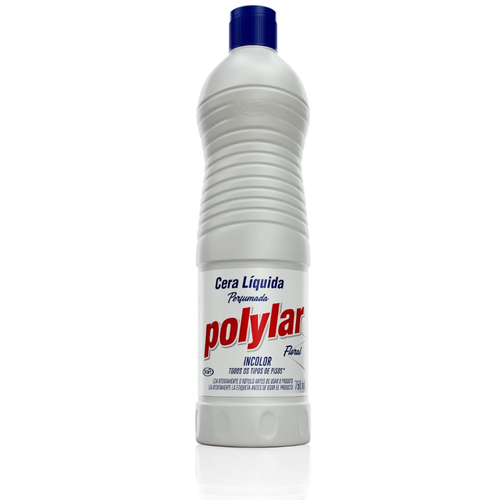 CERA LIQUIDA POLYLAR INCOLOR FLORAL - 750ML START