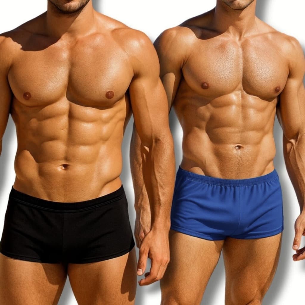 KIT de 2 sungas cores variadas sunga boxe