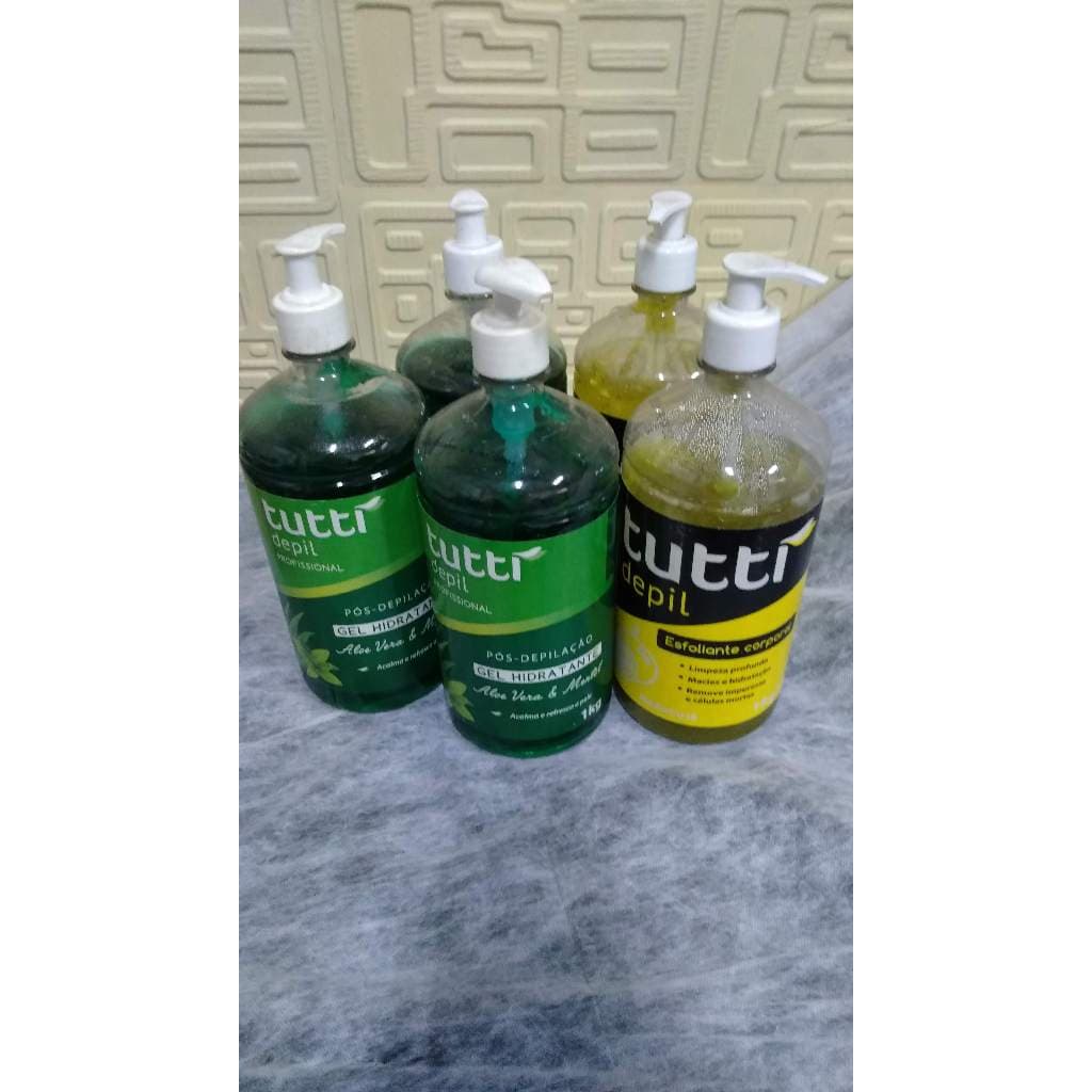 Gel pós Depilatório (1) ou  Esfoliante Corporal (1)