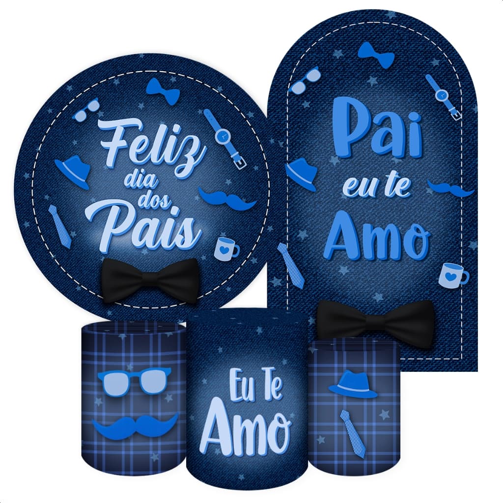 Capas Sublimadas Decorativas Para Pegue e Monte Festa Diversos Modelos Tema Dia Dos Pais Meu Herói