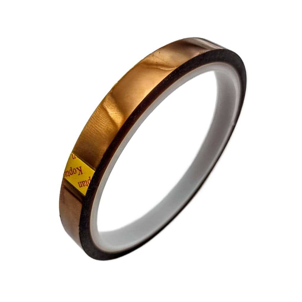 Fita Kapton Poliamida Sublimacao Termica Altas Temperaturas 20mm Cor Laranja