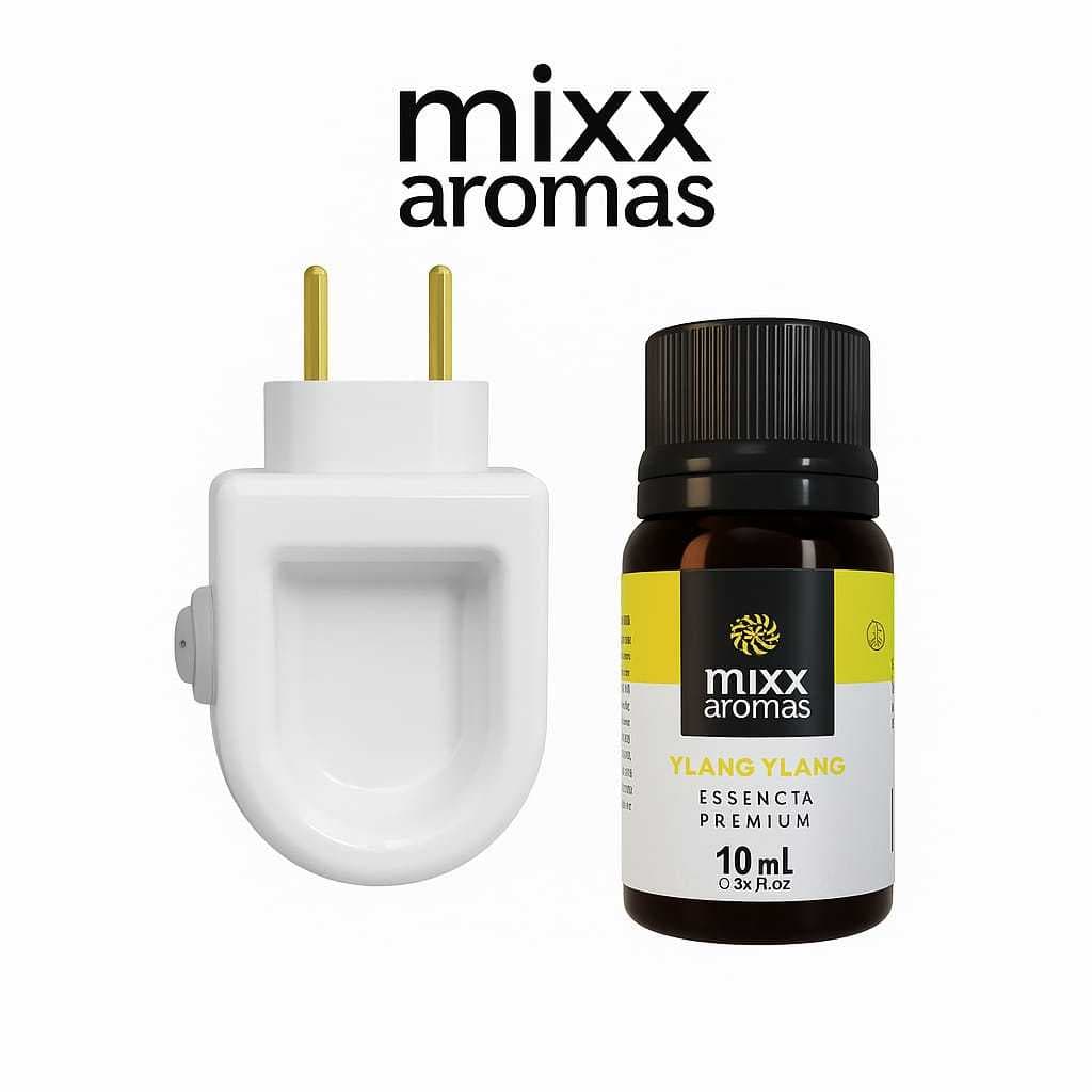 Kit Aromatizador Bco Mais Essencia Ylang Ylang 10ml