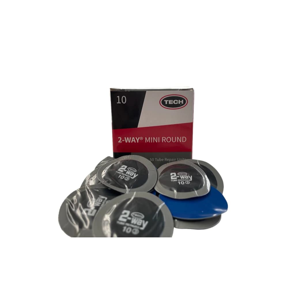 Remendo A Frio Circular Para Camara De Ar 35Mm Com 50 Peças - 10Ch- Tech