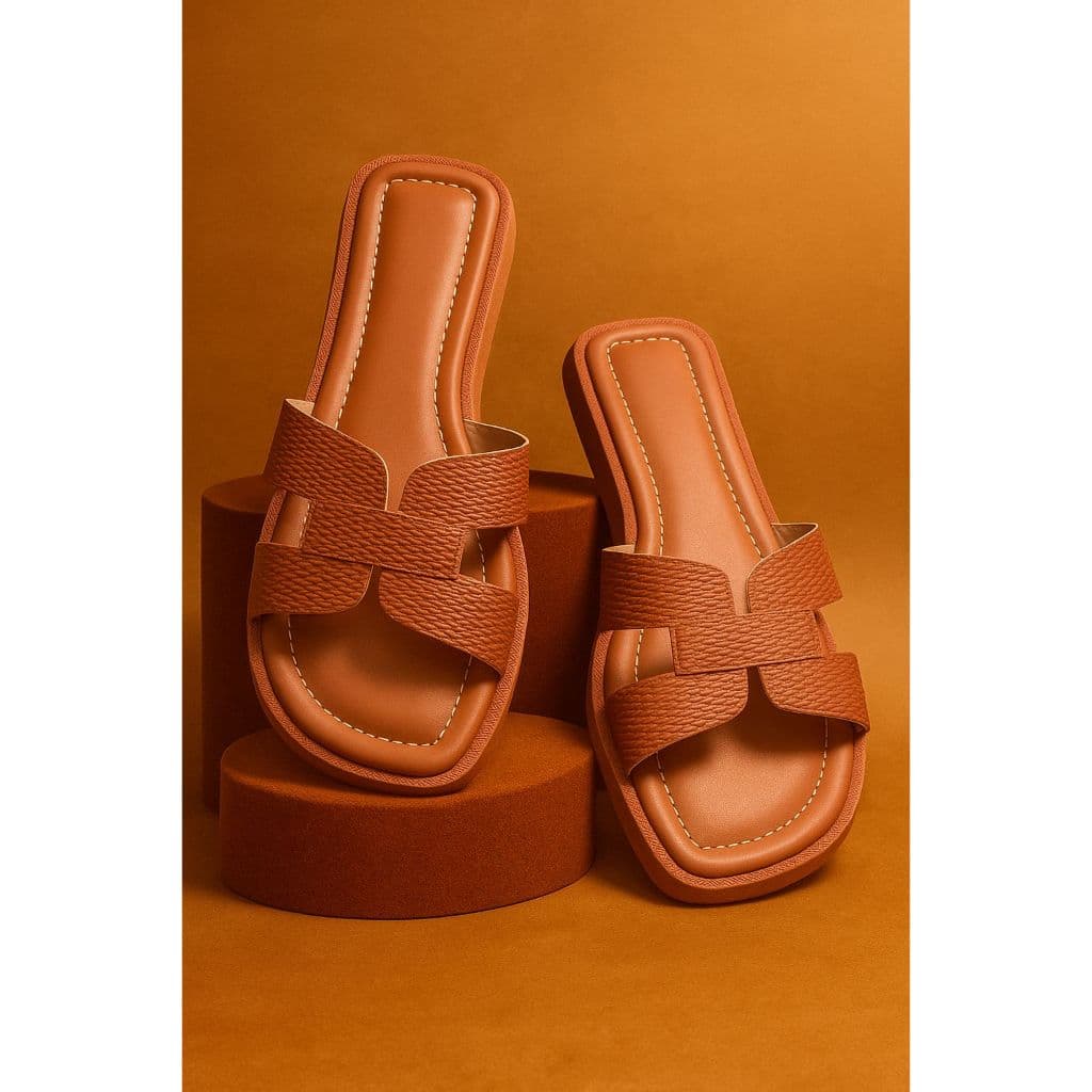 Sandalia Feminina Rasteira Confortável Calce Fácil Rasteirinha Mulher Sapatos Femininos