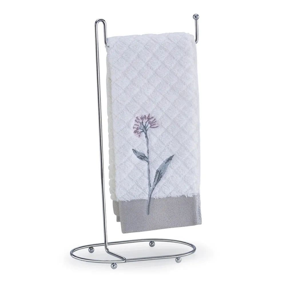 Suporte Porta Toalha Lavabo Pia Cromado Banheiro Arthi