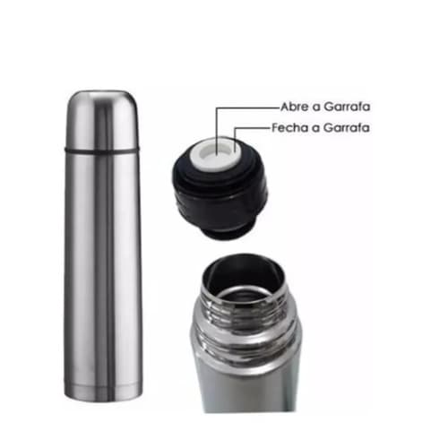 GARRAFA TÉRMICA INOX 750ML FRATELLI