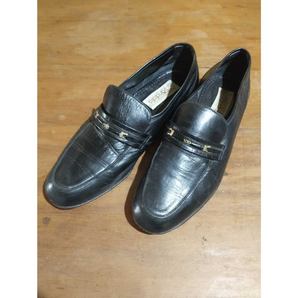 Sândalo, Sapato Social Masculino, Tam.40, couro, Déc.80/90, USADO, LER ANÚNCIO ABAIXO, Conservado, Acervo