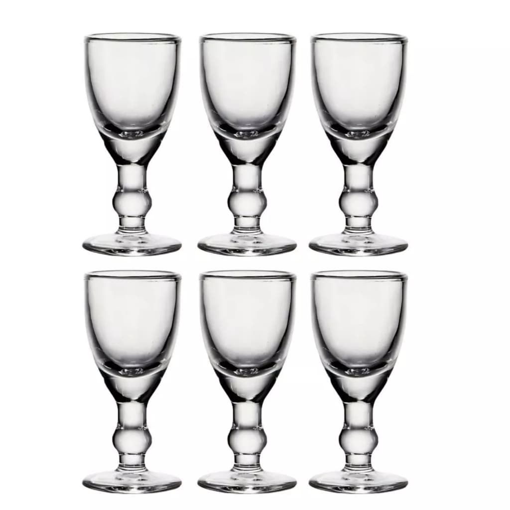 kit 6 12 ou 24 Mini Taça Tacinha Dose Vidro Lembrancinha Licor casamento