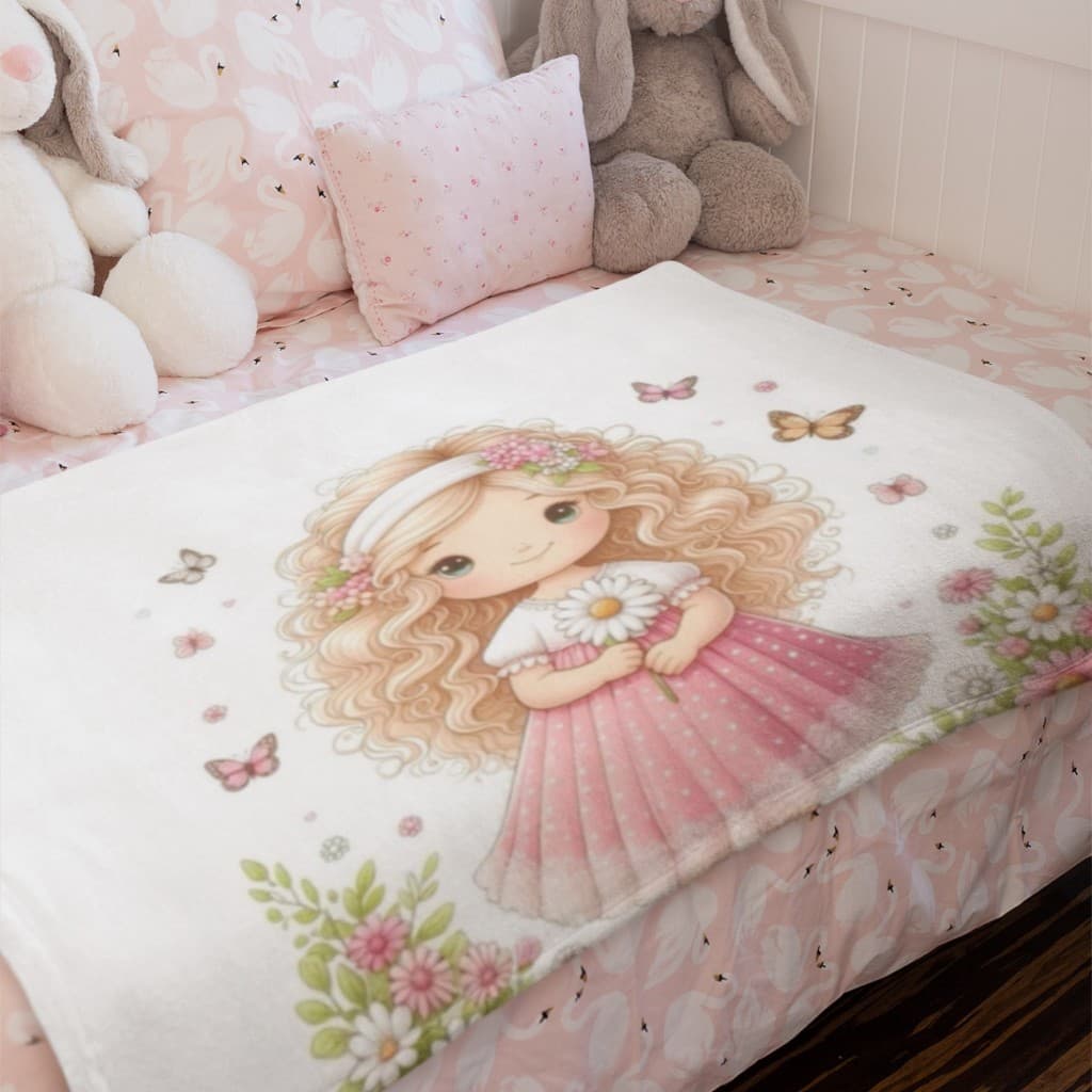 Coberta Personalizada Com Nome Mini Manta ao Queen Escolha a Sua