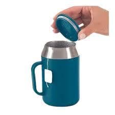 Tupperware Caneca Térmica Com Tampa 400ml Turmalina Linha Servir