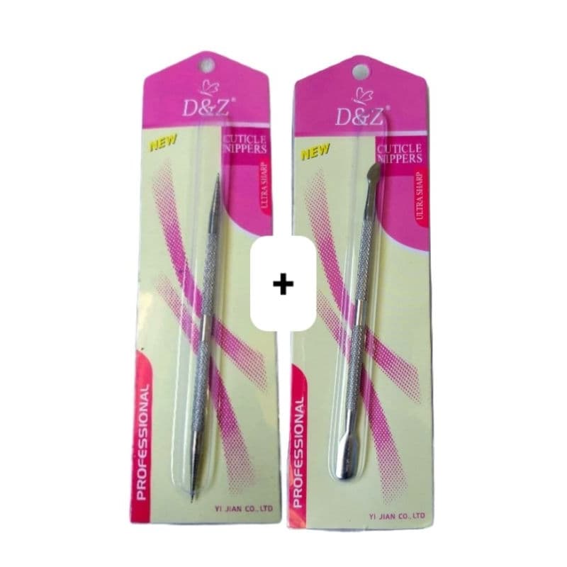 Espatula Empurrador/Raspador palito inox D&Z de Cutícula Professional Inox