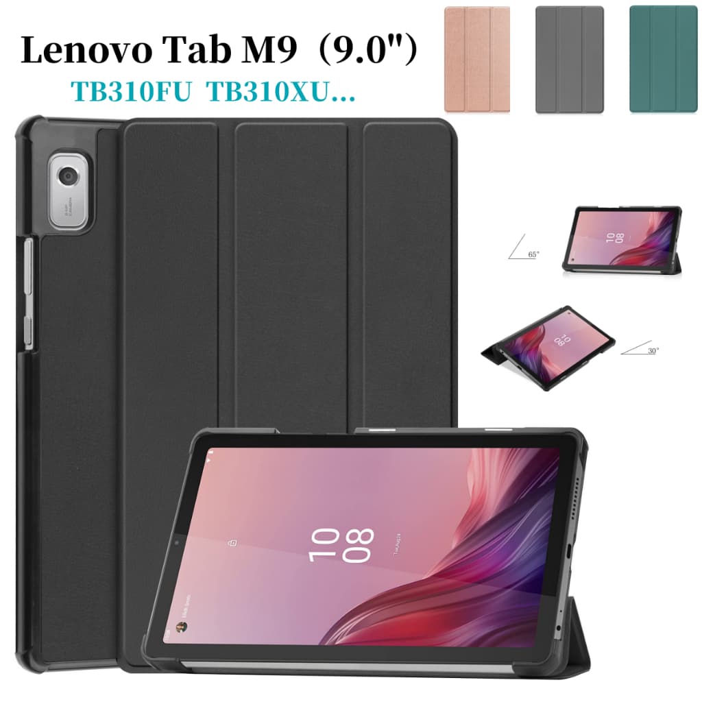 Capa De Couro Para Tablet-lenovo Tab M9 Tb-310fu/ Tb-310xu 9 Polegadas