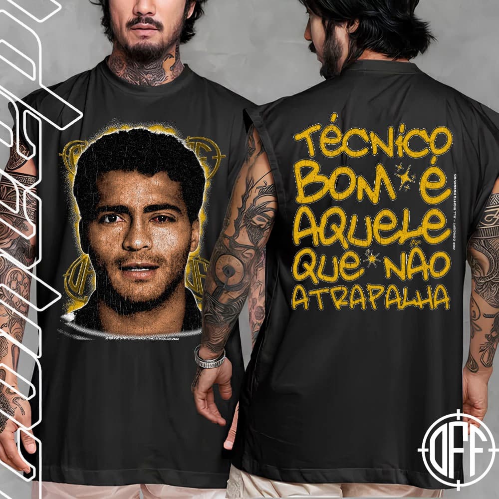 Camiseta regata machao oversized masculino  Romario Baixinho Treinador Bom Meme  Graphic Tee  Longline