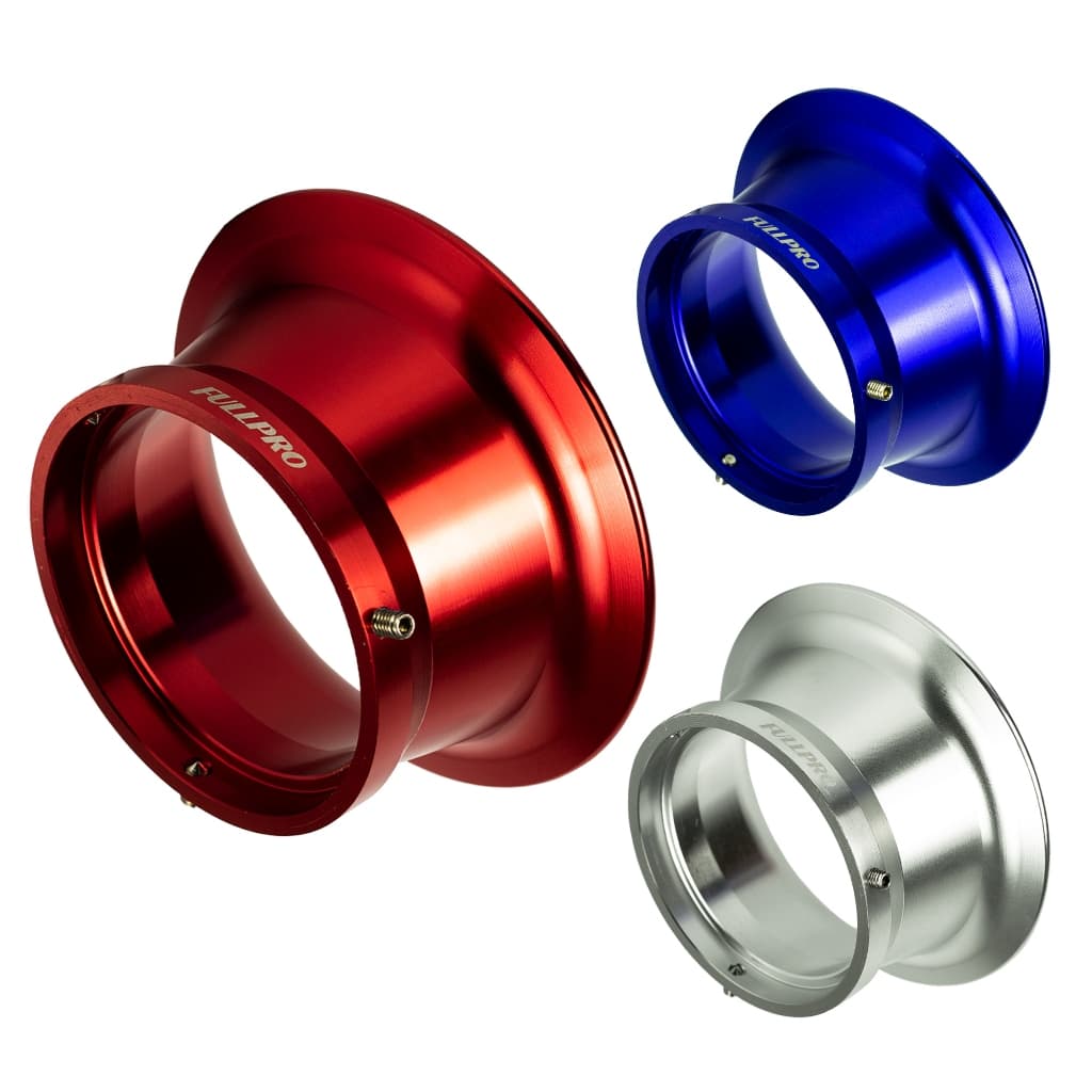 Corneta Fullpro 63mm Alumínio Anodizada Carburador e Tbi NX Falcon 400 Sahara 350 e Keihin 33 ao 42
