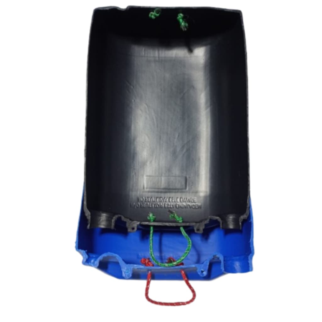 2 Caixote Pra Masseira Para Pedreiro Caixa Pra Massa 50 L